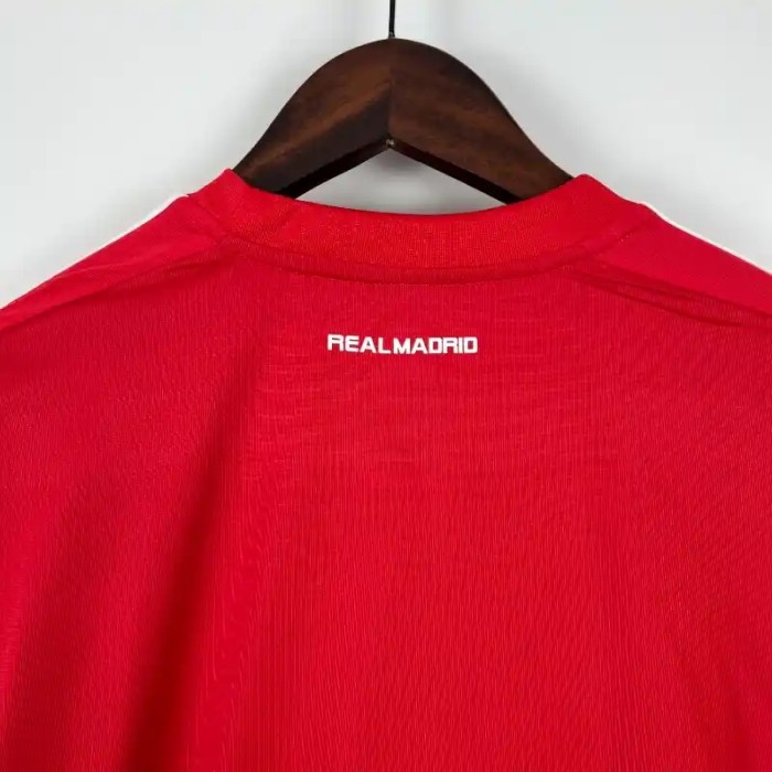Long Sleeve Real Madrid 2011-12 Retro Third Soccer Jersey - Fan Version