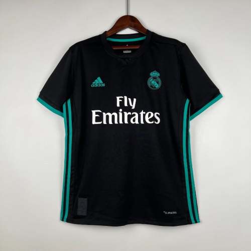 Real Madrid 2017-18 Retro Away Soccer Jersey - Fan Version