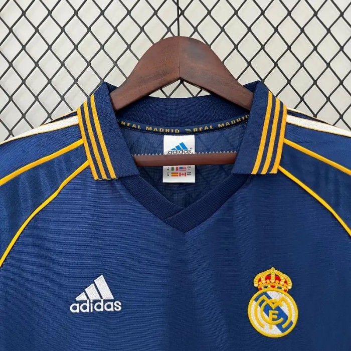 Real Madrid 1998-00 Retro Third Soccer Jersey - Fan Version
