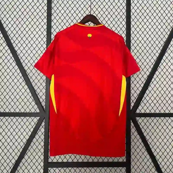 Spain 2024 Home Retro Soccer Jersey - Fan Version