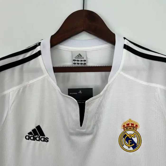 Real Madrid 2003-04 Retro Home Soccer Jersey - Fan Version
