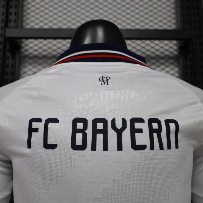 Long Sleeves Bayern Munich 26/27 Away Soccer Jersey - Player Version
