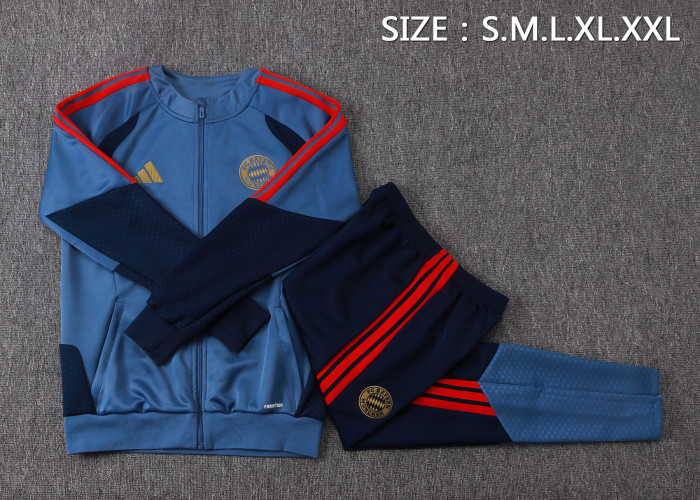 26-27 Bayern Munich Full-zip Soccer jacket Training Suit