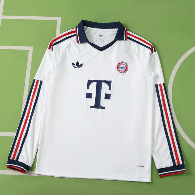 Long Sleeves Bayern Munich 26/27 Away Soccer Jersey - Fan Version