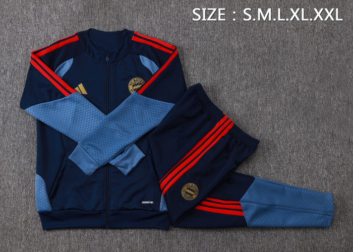 26-27 Bayern Munich Full-zip Soccer jacket Training Suit