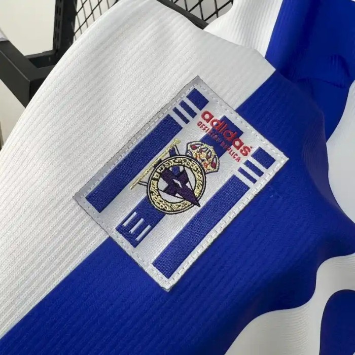 Deportivo de La Coruña 1999-00 Retro Home Soccer Jersey - Fan Version