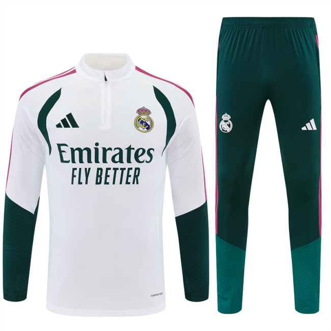26-27 Real Madrid Half-zip Training Suit