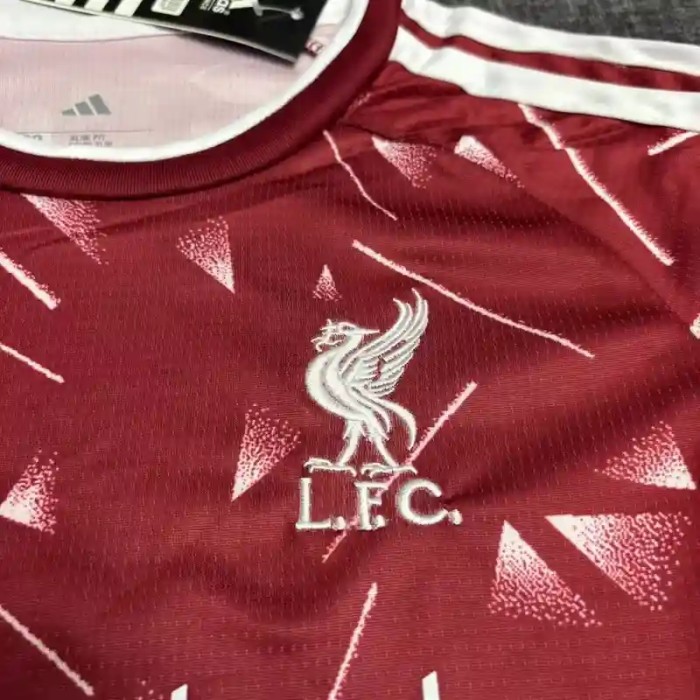 Liverpool 25/26 Home Soccer Jerseys – Kids Kit