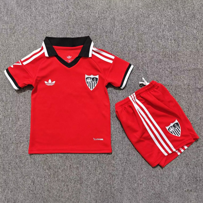 Sevilla Fc 26/27 Away Soccer Jerseys – Kids Kit