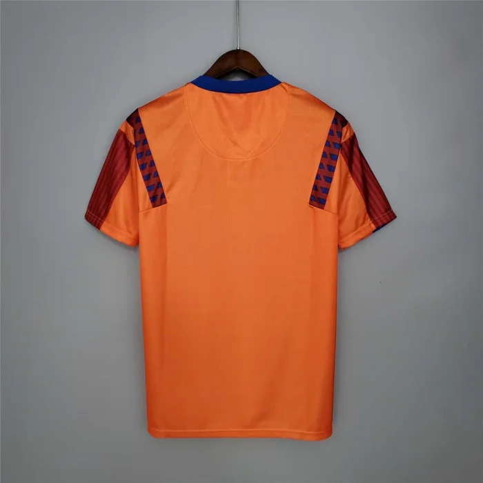 Barcelona 1991-92 Away Retro Soccer Jersey- Fan Version