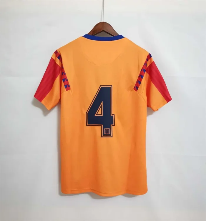 Barcelona 1991-92 Away Retro Soccer Jersey- Fan Version