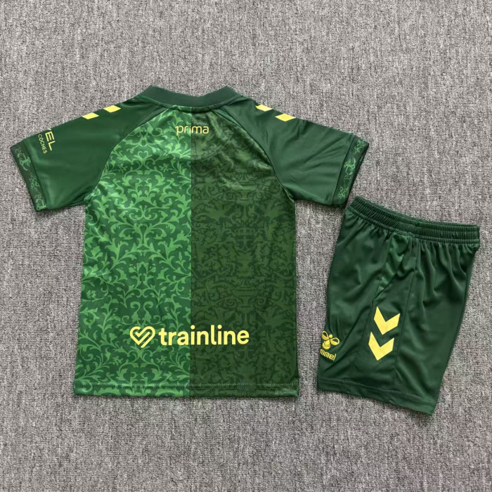 Real Betis 26/27 Away Soccer Jerseys – Kids Kit