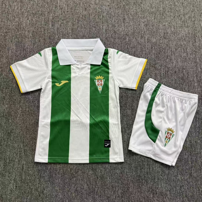 Córdoba 26/27 Home Soccer Jerseys – Kids Kit