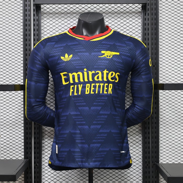 Long Sleeves Arsenal 26/27 Away Soccer Jersey - Player Version