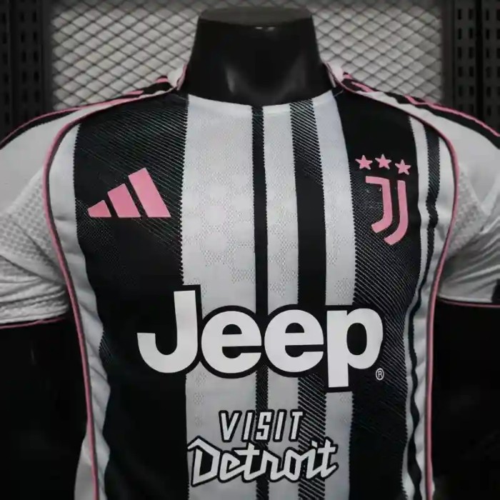 Juventus 25/26 Home Soccer Jersey - Player Version