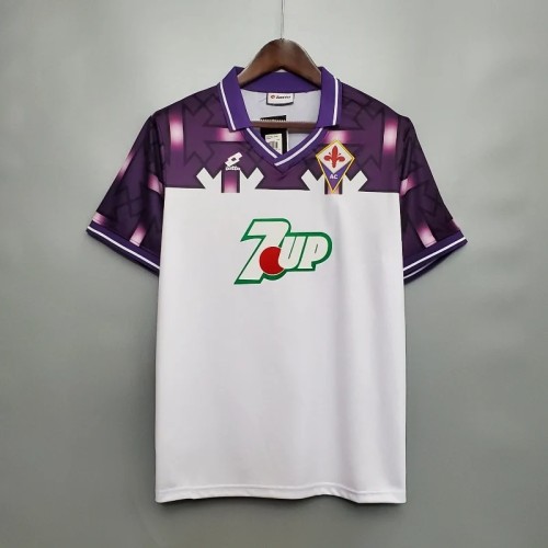 Florence 1992-93  Away Retro Soccer Jersey- Fan Version