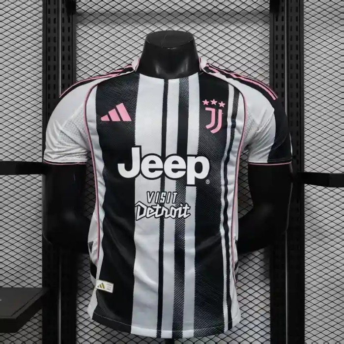 Juventus 25/26 Home Soccer Jersey - Player Version