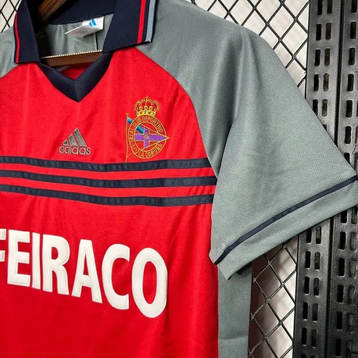 Deportivo de La Coruña 1998-99 Retro Third Soccer Jersey - Fan Version