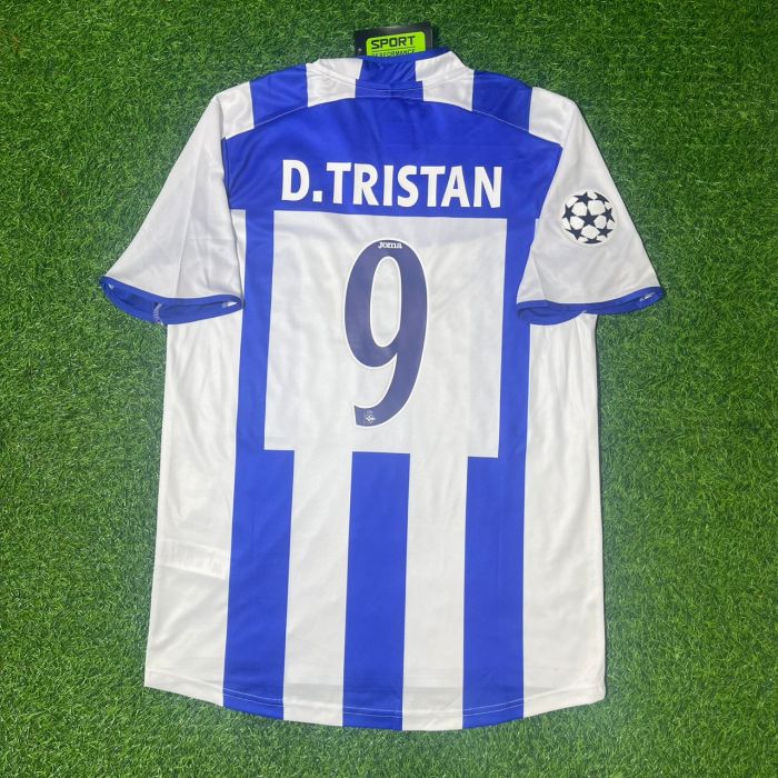 Deportivo de La Coruña 2003-04 Retro Home Soccer Jersey - Fan Version