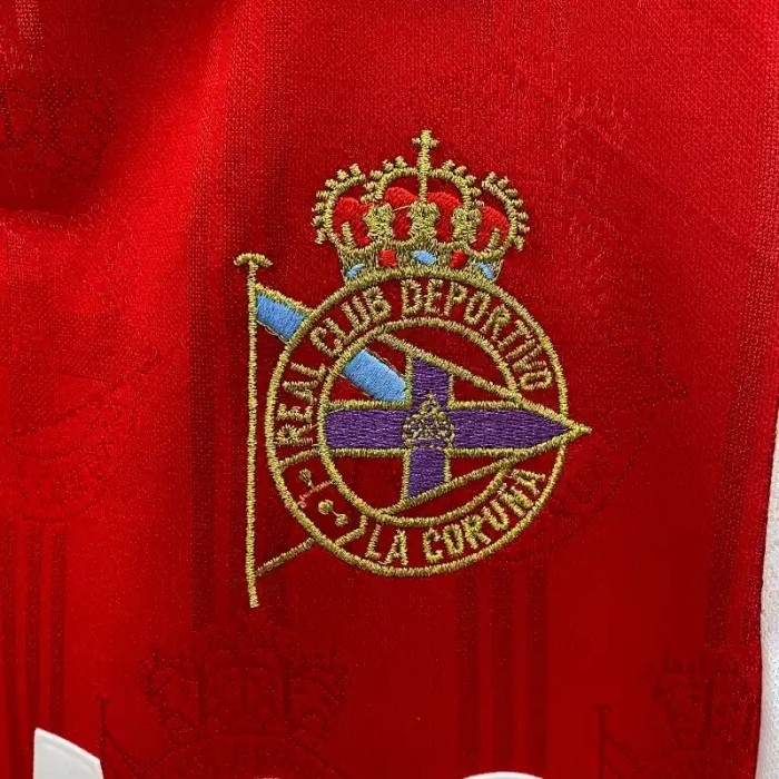 Deportivo de La Coruña 1997-98 Retro Away Soccer Jersey - Fan Version