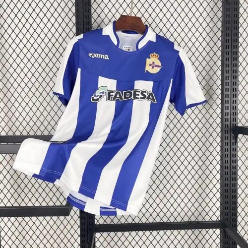 Deportivo de La Coruña 2003-04 Retro Home Soccer Jersey - Fan Version