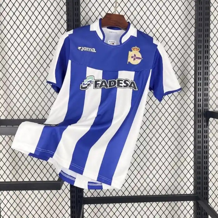 Deportivo de La Coruña 2003-04 Retro Home Soccer Jersey - Fan Version