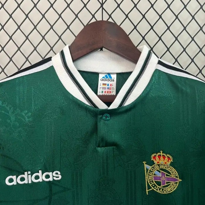 Deportivo de La Coruña 1999-00 Retro Away Soccer Jersey - Fan Version