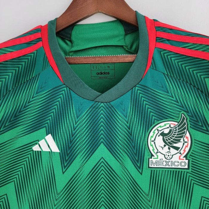 Mexico 2022 World Cup Home Jersey - Fan Version