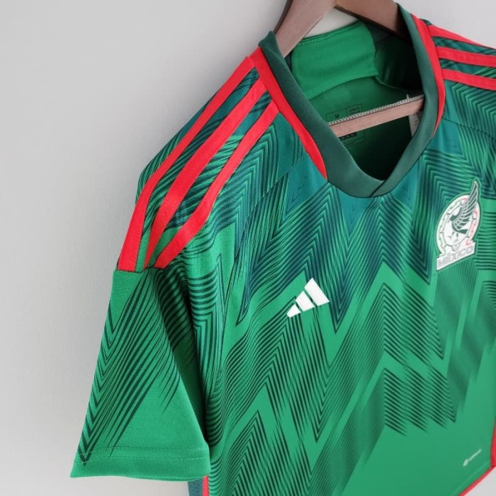Mexico 2022 World Cup Home Jersey - Fan Version