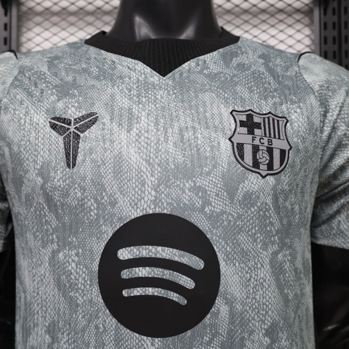 Barcelona 26/27 Gray Goalkeeper Soccer Jersey- Player Version