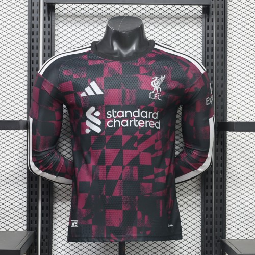 Long Sleeves Liverpool 26/27 Third Soccer Jersey -  Player Version