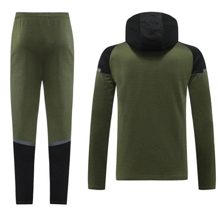 Training Jacket Hoodie Full Zipper Jacket +Pants