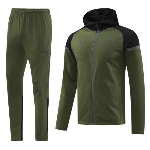 Training Jacket Hoodie Full Zipper Jacket +Pants