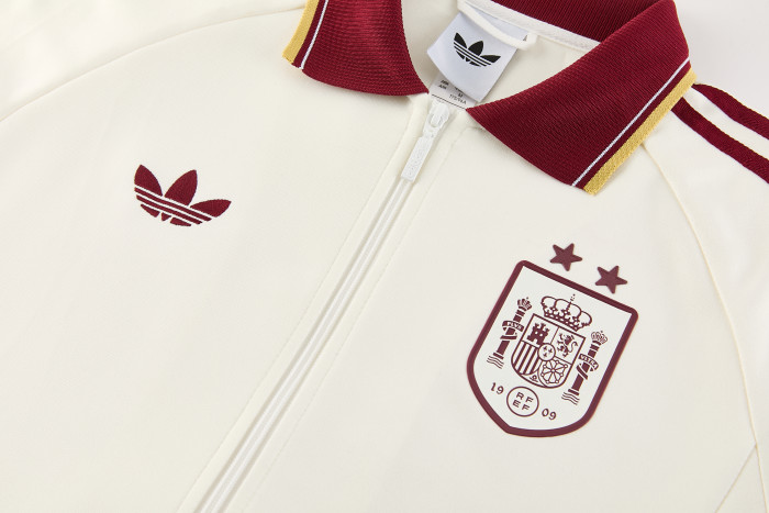 2026 Spain Full-zip Soccer jacket Training Suit
