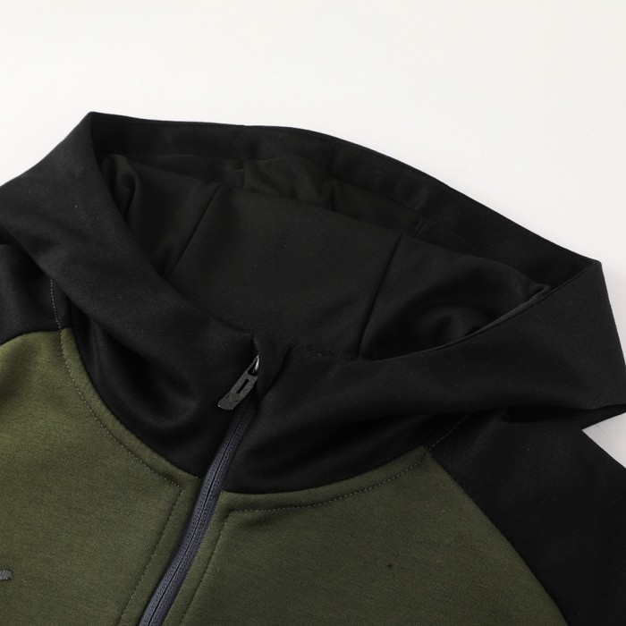 Training Jacket Hoodie Full Zipper Jacket +Pants