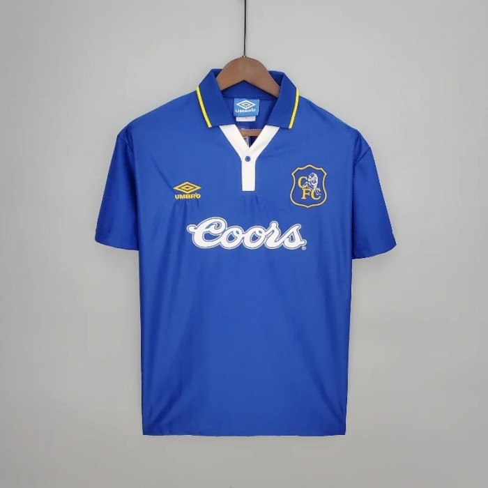Chelsea 1995-97 Home Retro Soccer Jersey - Fan Version