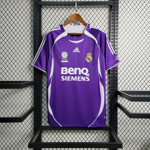 Real Madrid 2006-07 Retro Third Soccer Jersey - Fan Version