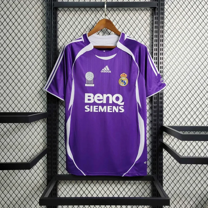 Real Madrid 2006-07 Retro Third Soccer Jersey - Fan Version
