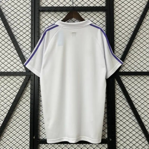 Real Madrid 1984-85 Retro Home Soccer Jersey - Fan Version