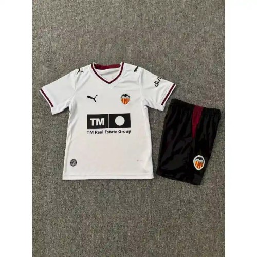 Valencia 26/27 Home Soccer Jersey- Kids Kit