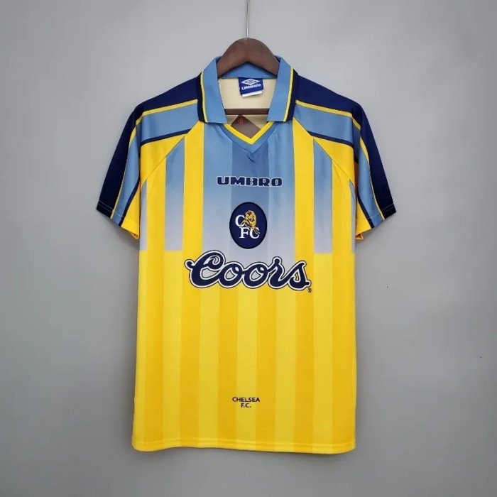 Chelsea 1995-97 Away Retro Soccer Jersey - Fan Version