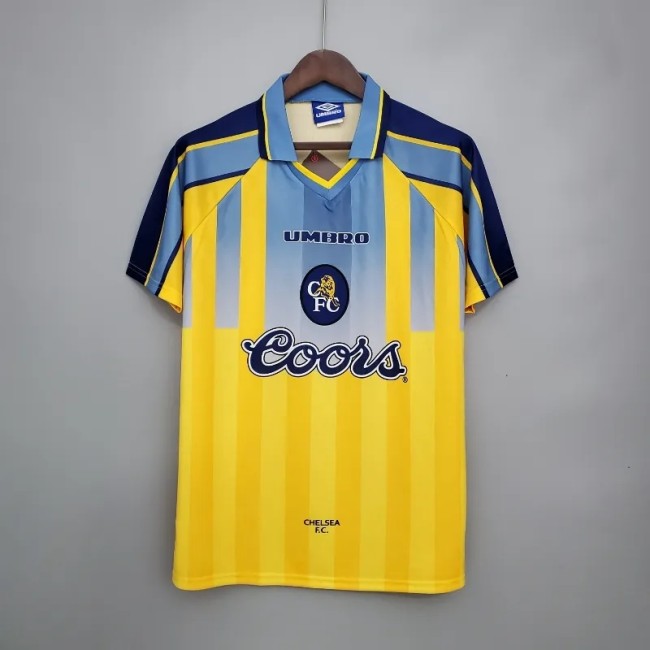 Chelsea 1995-97 Away Retro Soccer Jersey - Fan Version