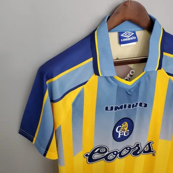 Chelsea 1995-97 Away Retro Soccer Jersey - Fan Version