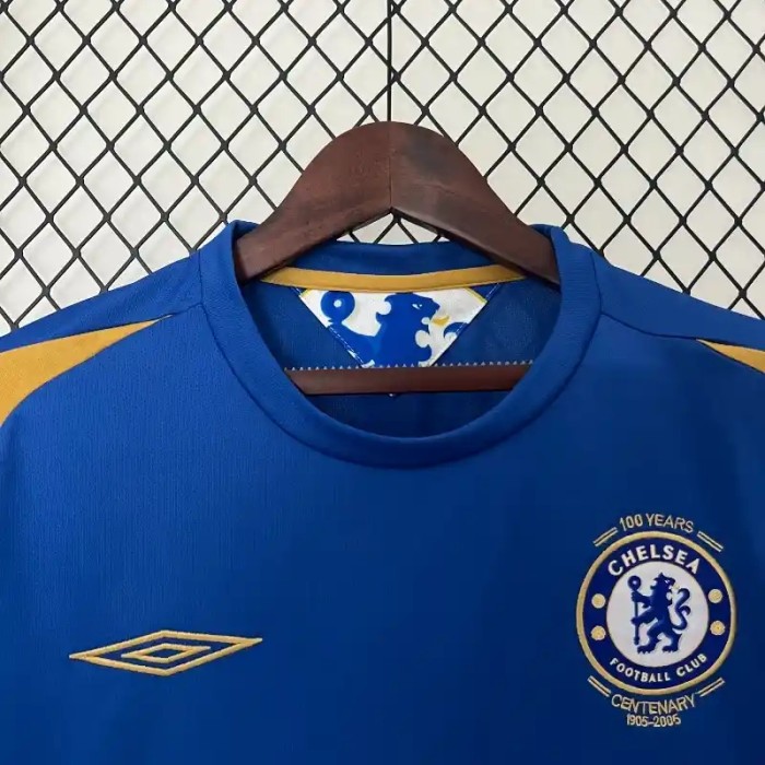Chelsea 2005-06 Home Retro Soccer Jersey - Fan Version
