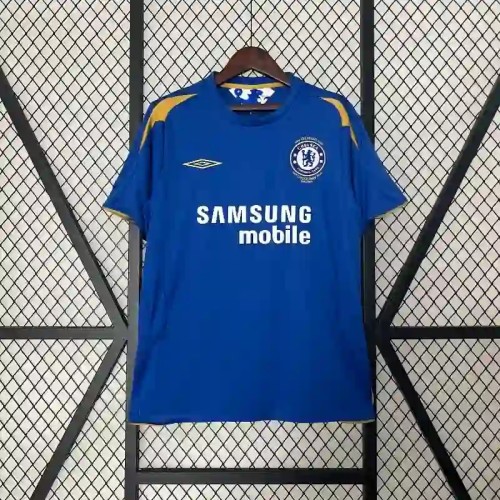 Chelsea 2005-06 Home Retro Soccer Jersey - Fan Version