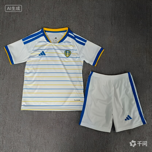 Leeds United 26/27 Home Soccer Jerseys – Kids Kit