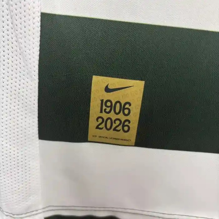 Sporting Lisbon 26/27 Home Soccer Jersey - Fan Version
