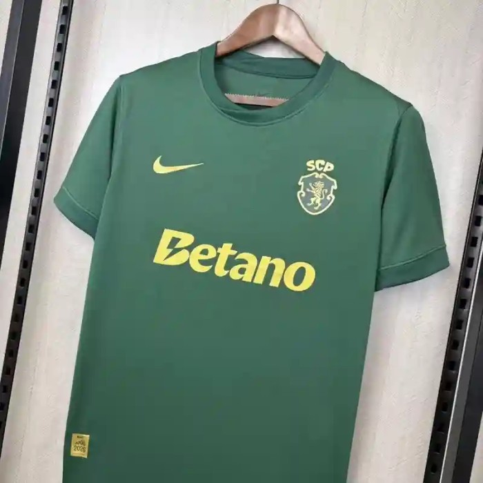 Sporting Lisbon 26/27 120th Anniversary Soccer Jersey - Fan Version