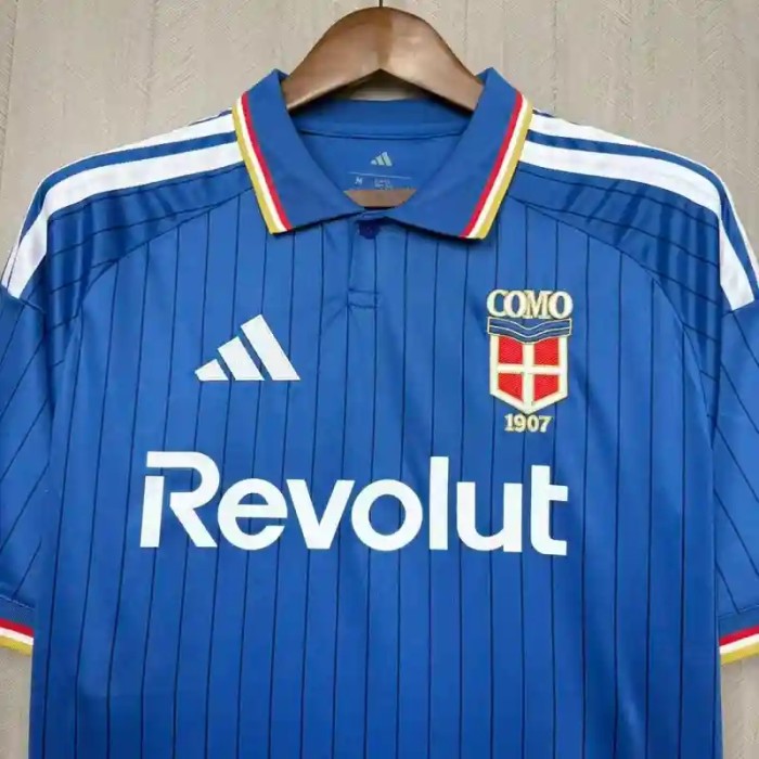 Como 1907 26/27 Home Soccer Jersey - Fan Version