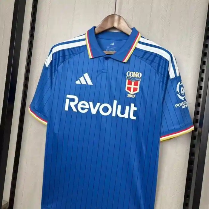 Como 1907 26/27 Home Soccer Jersey - Fan Version